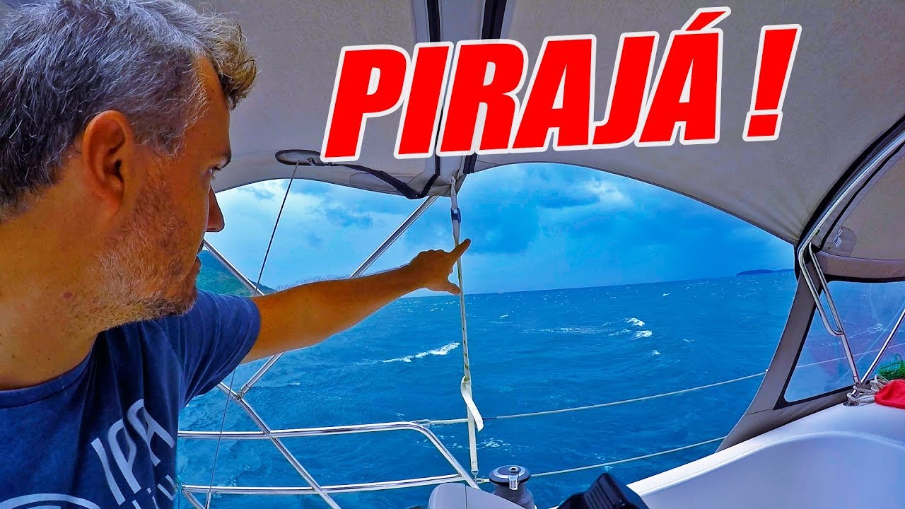 Velejando com chuva e mais de 20 nós na Ilha Grande - t02e77 Vlog IPA Dive & Sail