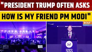 Trump's First Question in Every Call: "How is My Friend PM Modi?" Reveals US Envoy Sergio Gor