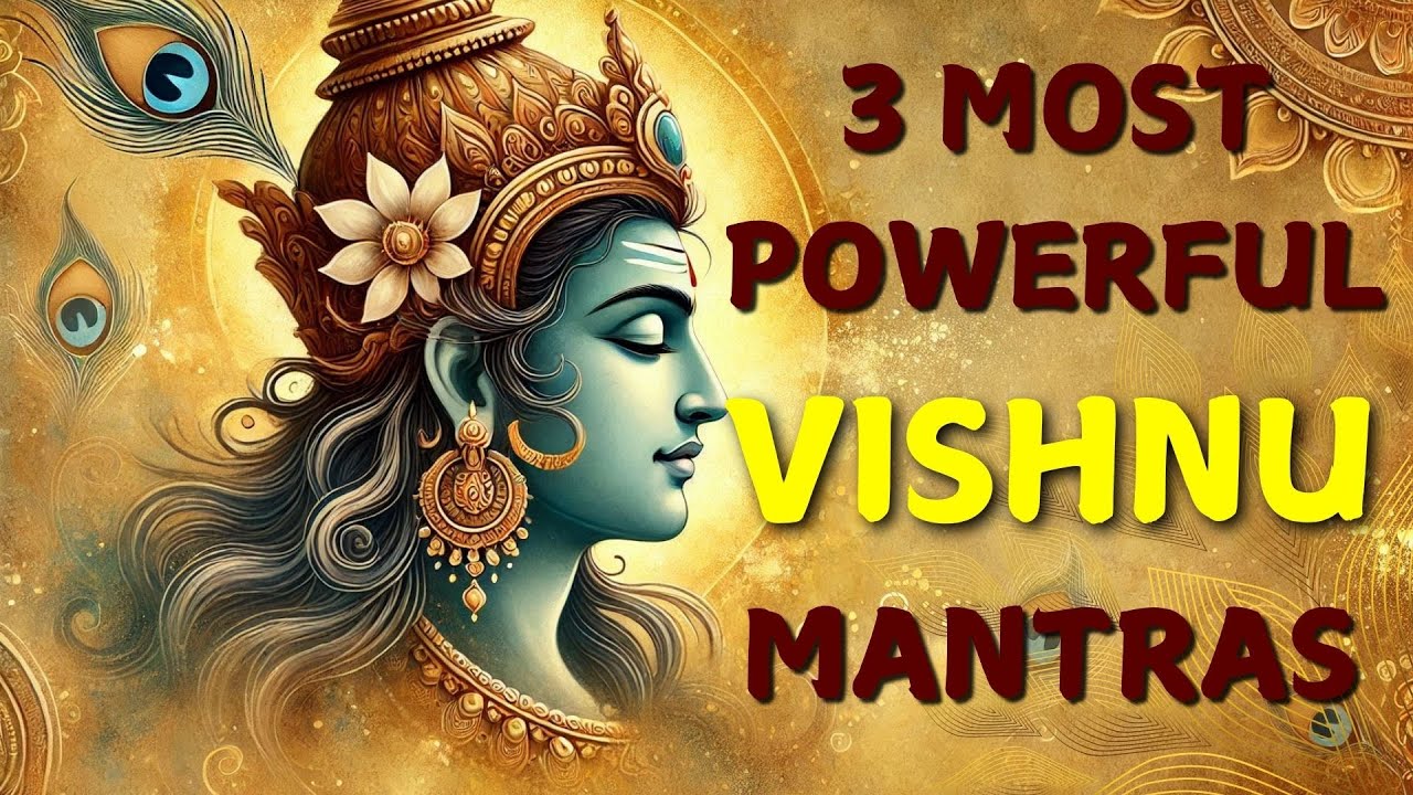 🔴 LIVE 🔴THURSDAY SPECIAL 🔴 Bring POSITIVE ENERGY into Your Life with These 3 Vishnu Mantras