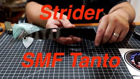Strider SMF Tanto | Unboxing & First Impression