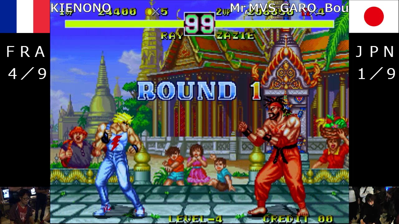 ファイターズヒストリーダイナマイト 日仏戦9on9 (Karnov's