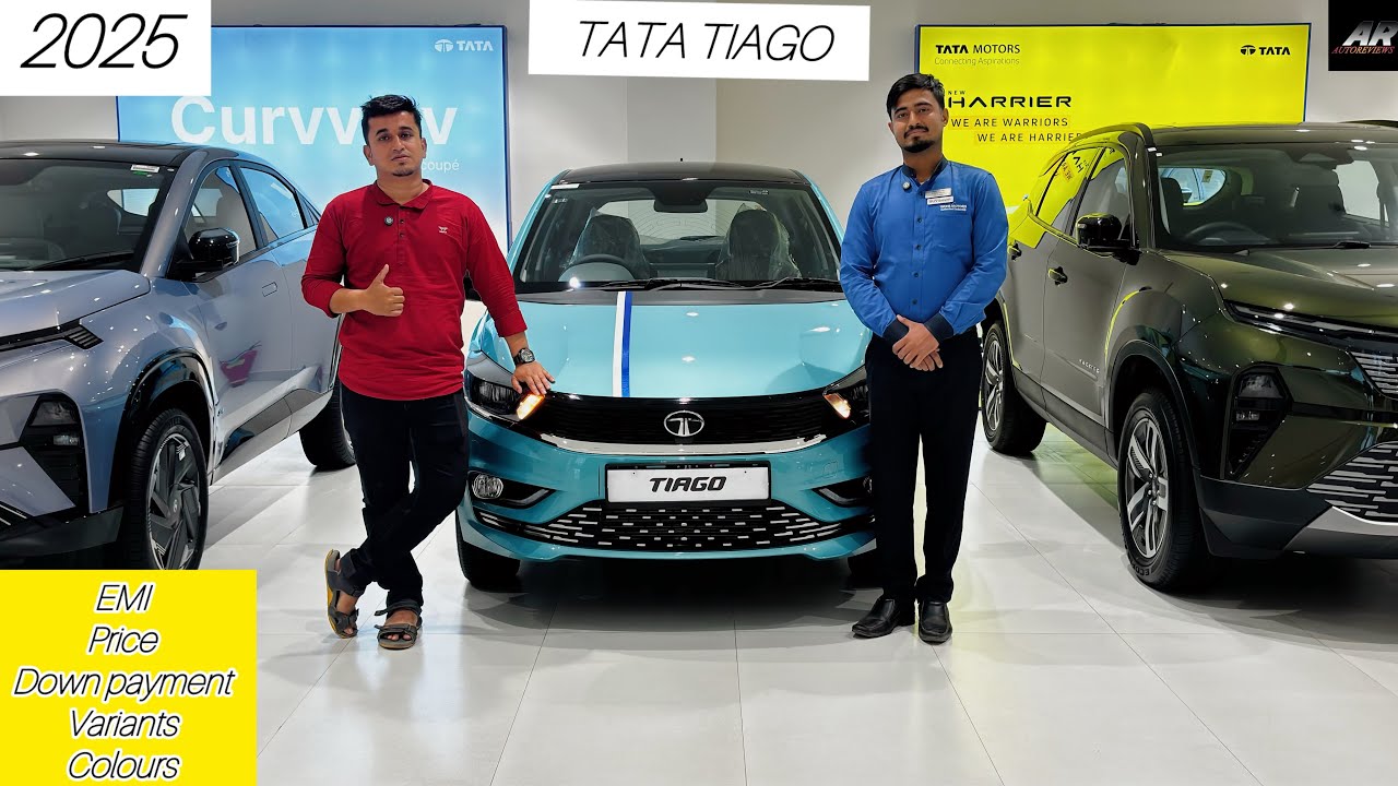 2025 New Tata Tiago Facelift -  EMI,Price,DownPayment - Everything You Need To Know ❤️