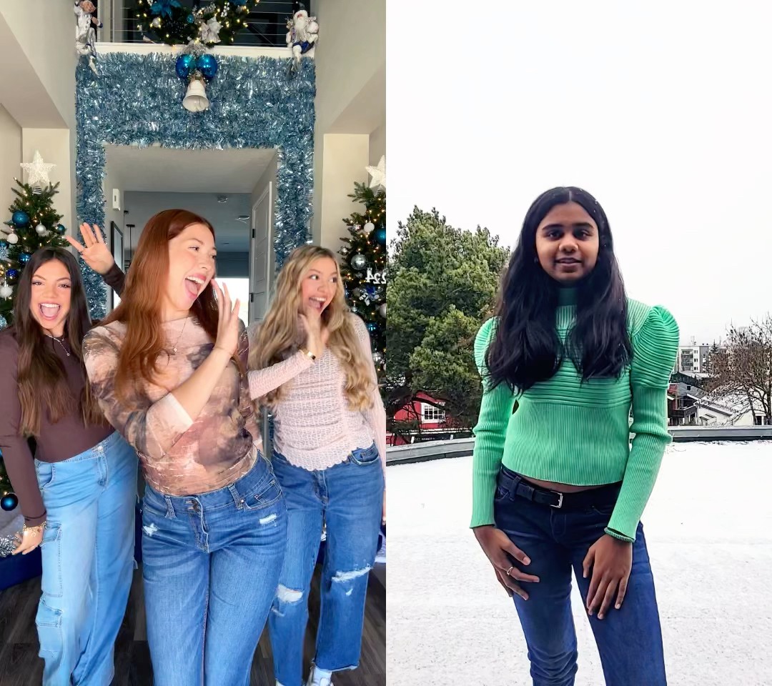 Collab-mas WEEK 1! ✨?Who should we duet next?! ? | Triple Charm #Shorts