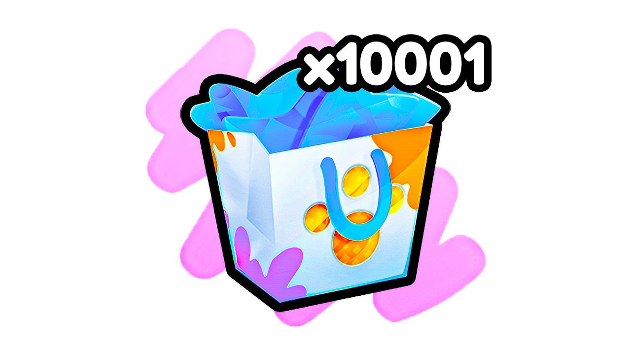 I Opened 10,000x Adoption Gift Bags And Got This... (Pet Simulator 99) 💎