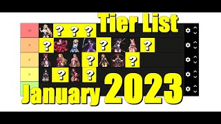 Tier List 2023 January - Action Taimanin