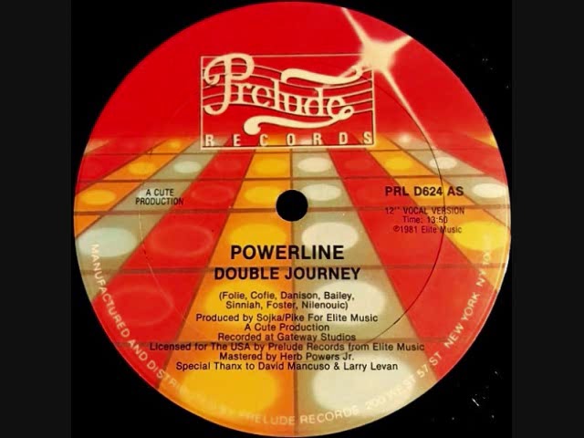 Powerline "Double Journey" (1981) bekijken op YouTube Powerline "Double Journey" (1981) bekijken op YouTube