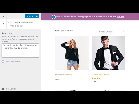 How To Display a Store Notice Using WooCommerce WordPress Plugin?