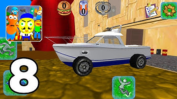 Sponge Neighbor Escape 3D New Update Gameplay Level 8