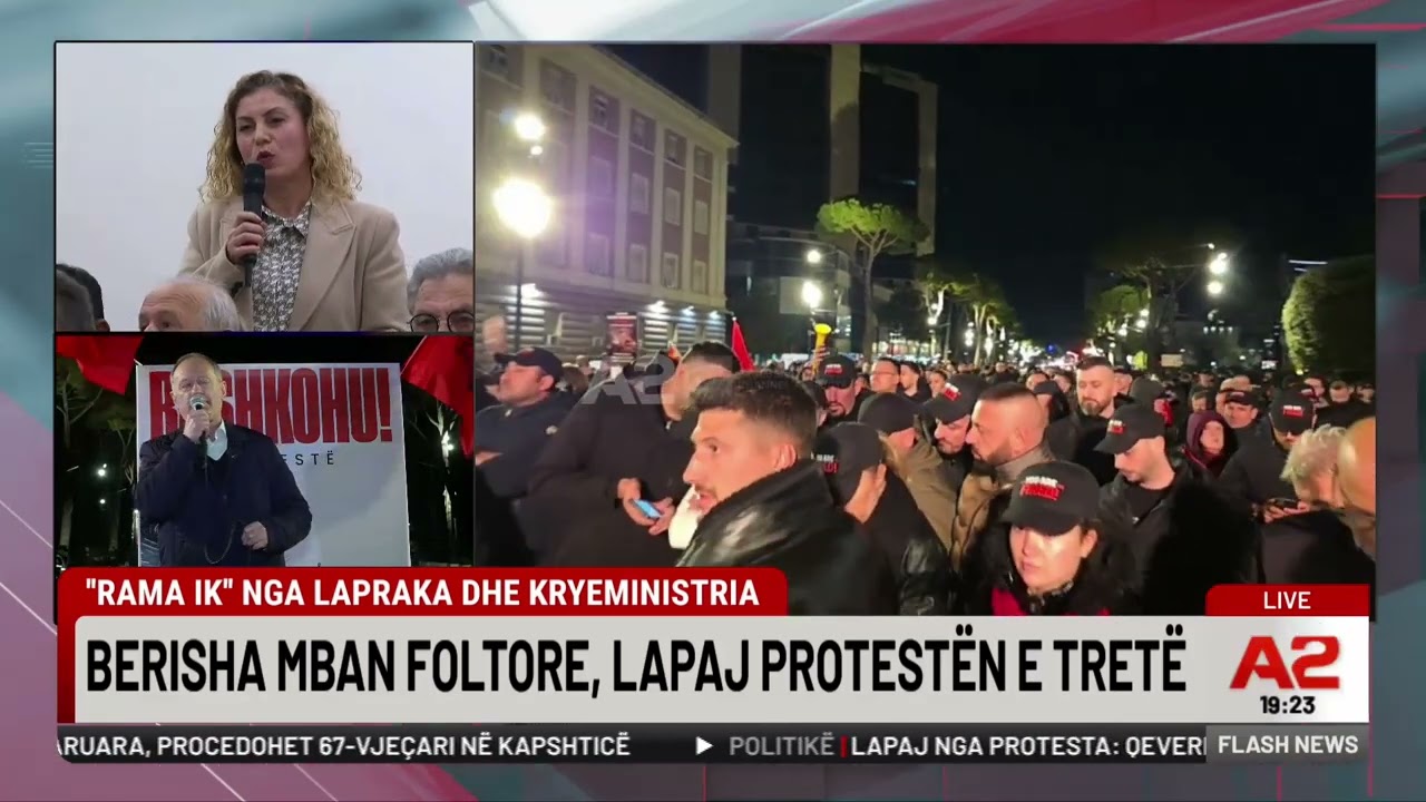 Dedë Prenga në protestën e Lapajt: Shqipëria është ndarë në të privilegjuar e të shtypur