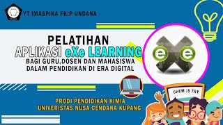 Pelatihan penggunaan aplikasi ❗ ExE Learning ‼️bagi guru-guru dan mahasiswa