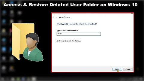 How to Restore User Folder on Windows 10 Desktop