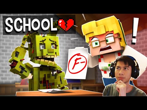 SPRINGTRAP FAILS SCHOOL! Reaction