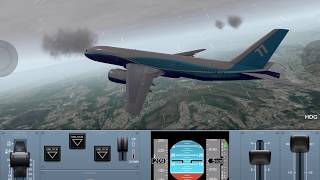 Extreme Landings B777 R-Wb77 Lfmn To Lxgb