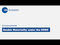 Double materiality under the ESRS
