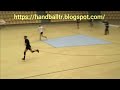 Handball training  counterattack part 1