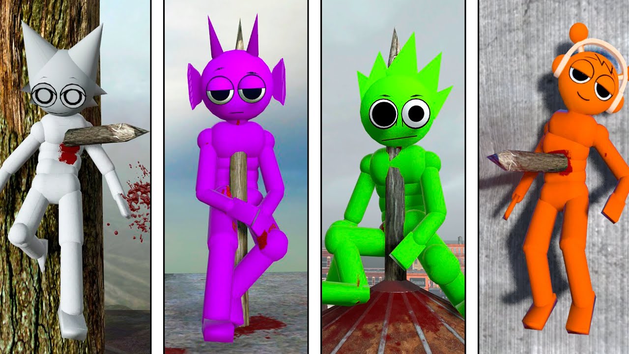 Sprunki NPC Ragdoll Physics - Epic NPC Falls Compilation #147