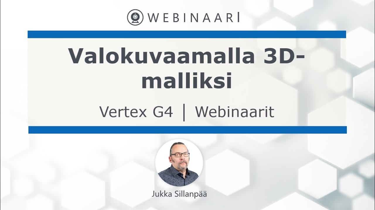 Valokuvaamalla 3D-malliksi