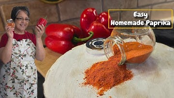 Easy Homemade Paprika ❤️