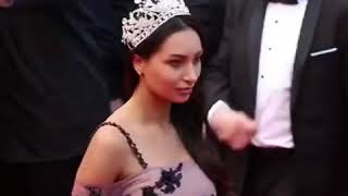 Miss Pakistan World Anzhelika Tahir on the red carpet in Cannes Film Festival