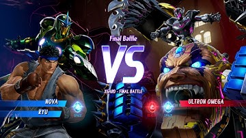 Requested MARVEL VS. CAPCOM: INFINITE Nova and Ryu Arcade Gameplay