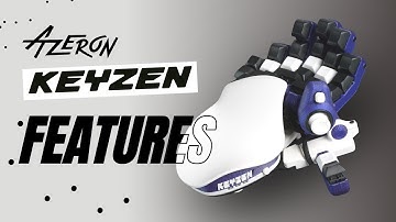 NEW! Azeron Keyzen Gaming Keypad Features #azeron #keyzen #mechanicalkeyboard