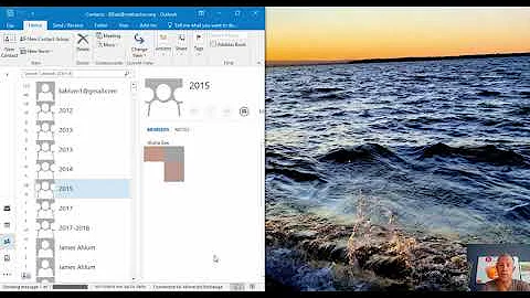 How to share a contact group in Outlook
