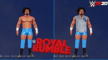 WWE 2K20: How to Create Carlito - Royal Rumble 2021 Attire