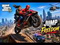 GTA 5 Spiderman Falling off Highest Buildings &amp; Stunts- Episode  (Euphoria Ragdolls) bick stunt .
