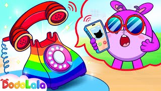 Ring Ring Song 📞☎️ Who's At the Phone | Nursery Rhymes \u0026 Kids Songs | DodoLala