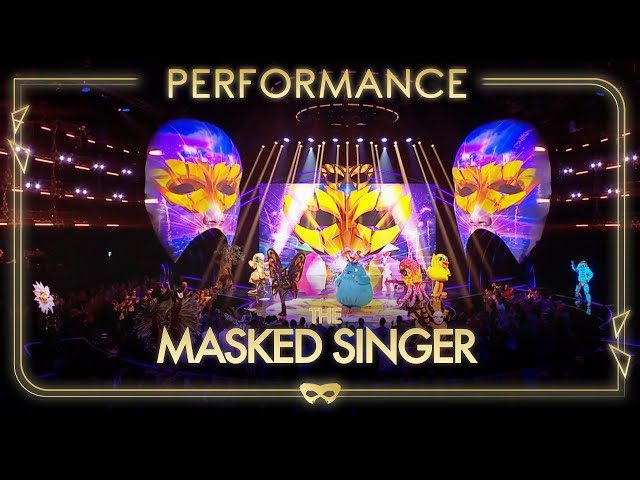 The Masked Singers perform 'The Greatest Show' | Season 1 Final! | The Masked Singer UK class=