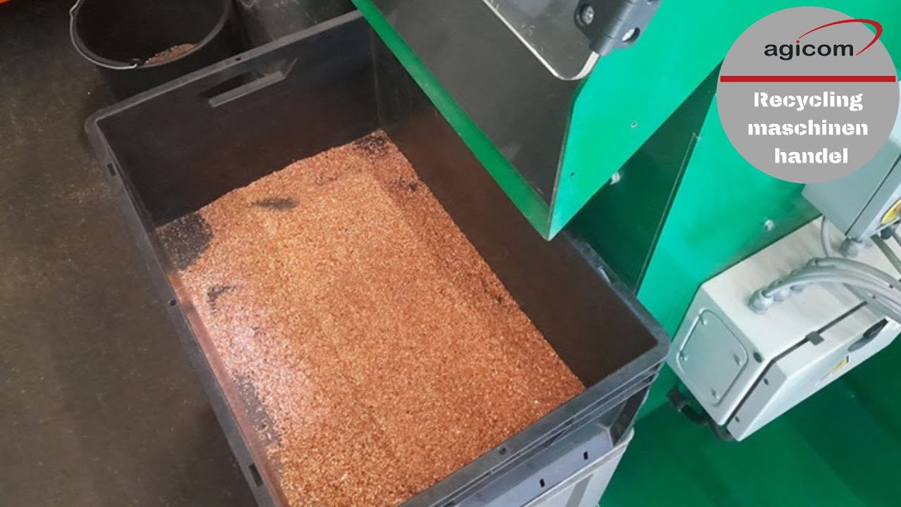 Kabelgranulieranlage Easy 300; Kabelrecyclinganlage; Kupfer Granulieranlage; Kupferkabel