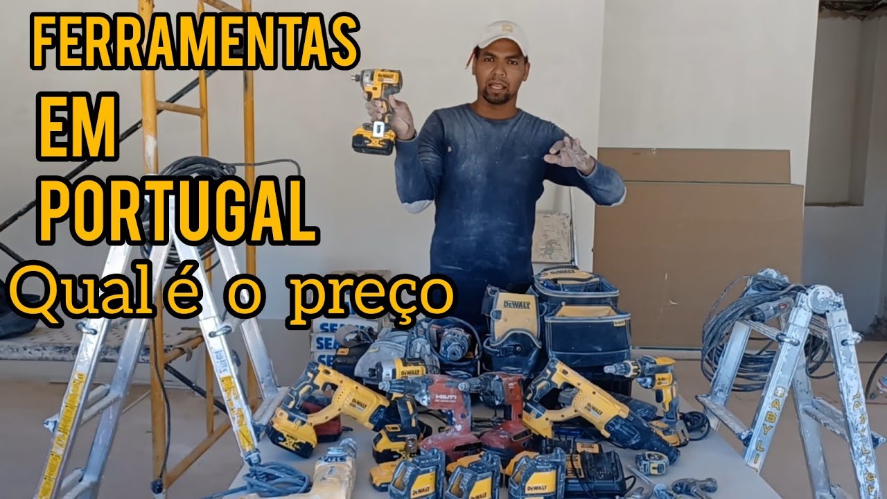 qual é o preço das ferramentas para drywall/pladur em Portugal