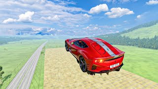 Instant 1000 MPH Acceleration: Which BeamNG Car Survives! 🔥 - BeamNG Drive #40