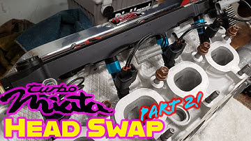 Turbo Miata Build : BP4W Head Swap - Part 2 (400hp Turbo Miata)