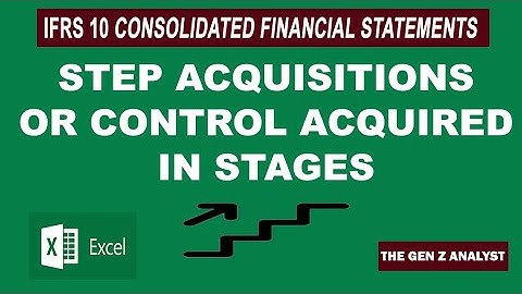 Consolidated Financial Statements: Step Acquisitions/Acquisition in Stages | ACCA SBR | CR