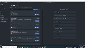 how to run javascript in atom