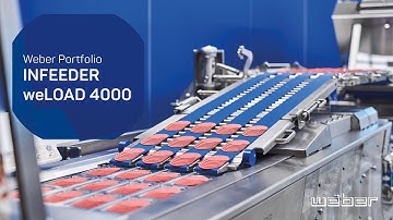 Automatischer Bandeinleger für Kaliberware wie Brühwurst, Salami & Kochschinken | Weber weLOAD 4000