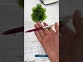 Red Color Body Slim Click Ball Pen