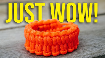 This Is The BEST Paracord Survival Bracelet PERIOD.