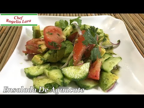 Video: Receta De Ceviche De Fluke Con Aguacate, Pepinos Y Pimientos Frescos