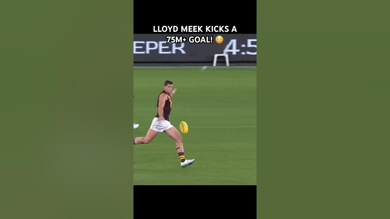 The Longest AFL Goal EVER!? (75 METRES?!) 🤯 hawthorn afl shorts YouTube