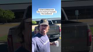 Team Dominator activates #tornado intercept mode in Canada this weekend!