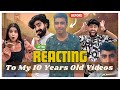 Reacting To My 10 Years Old Videos 🤣😂 #teratrigun #reactionvideo #oldvideos 