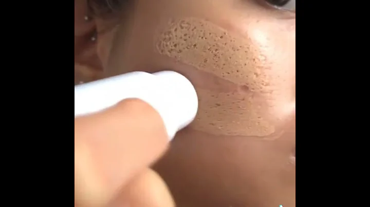 Open pores makeup tutorial#makeup #fashio#weirdmakeup #asmr #skincare #asmrskin care#nails