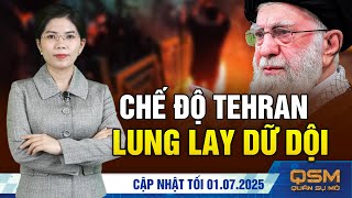 Thua đau, chế độ Iran trút giận lên người dân. Nga mở rộng nhà máy sản xuất oanh tạc cơ chiến lược