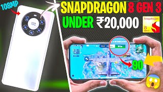 Snapdragon 8 Gen 3 Under 20,000 Rs.?? | Best Gaming Phone For BGMI/PUBG/FREE FIRE - Under 20k