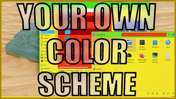 Make Your Own KDE Colorscheme: How To!