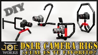 DIY: DSLR Camera & Video Rig ¿Con cuál de estos estabilizas tus videos?