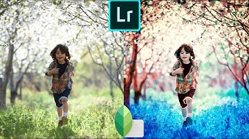 Moody Blue Fantasy Dreamy look , Create in your Phone🔥🔥|Snapseed Lightroom Easy tutorial