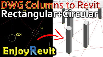 DWG Columns to Revit Automation (Rectangular+Circular)